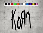 Korn Logo Vinyl Decal Sticker Emblem Car Truck Window 4" 6" 8"