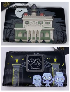 NUEVO Funko Pop! Cartera con solapa GITD de Loungefly Haunted Mansion Hitchhiking Ghosts - Imagen 1 de 10