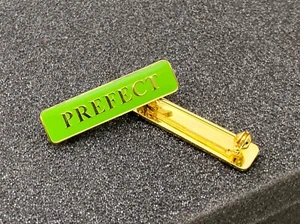 Prefect rectangle enamel metal School Badge - 5 colours available - Picture 1 of 6