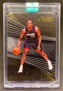 2017-18 Absolute Memorabilia BAM ADEBAYO Uncirculated Gold Foil Rookie RC #79