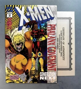 X-MEN 36 (VF/NM 9.0) HANDSIGNIERT von KÜNSTLER ANDY KUBERT / inkl. COA 1992 * - Bild 1 von 8