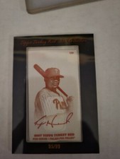 2007 Topps Turkey Red Silk Ryan Howard 95/99 Phillies