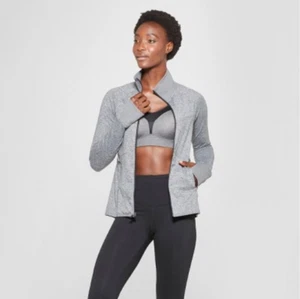 Women's Knit Full Zip Track Jacket - C9 Champion - Black - XS/XXL - C428 - Picture 1 of 2