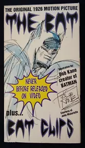 The Bat Original 1926 Film (2) VHS Bänder - Bild 1 von 3