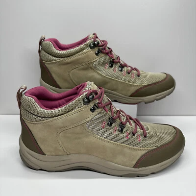 Vionic Cypress Hiking Shoes Womens 11 Purple Trail Walker Water Resistant Suede - Image 1 of 4
