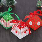 15 Christmas Candy Boxes with Ribbon - Xmas Party Favors