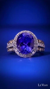 Anniversary Ladies Sapphire Ring Beautiful Sterling Silver 925 Ring For Ladies - Picture 1 of 8