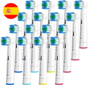 16x Cabezales de cepillo electrico de repuesto para Oral B, Pro1000-3000-5000... - Imagen 1 de 12