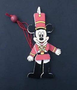 Mini marioneta de madera con bisagras de Mickey Mouse de colección de Disney caprichosa - Imagen 1 de 2