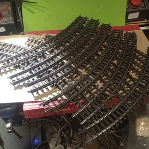 Triang R483 Double Curved Track X 12 Pieces - Picture 1 of 2