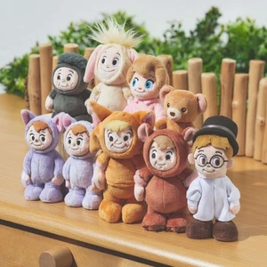 Peter Pan Plush Toy Set stanDs Darling Lost Kids 9pcs Disney Store Japan W/Box - Picture 1 of 8