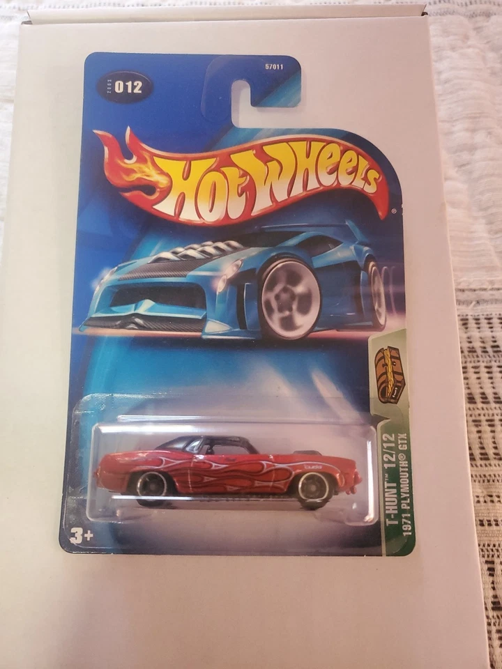 Hot Wheels 2003 Treasure Hunt 1971 Plymouth GTX rojo Foto 1 de 1