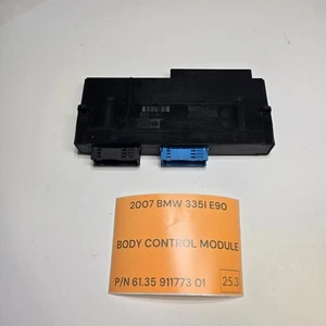 2007 BMW 335i E90 BODY CONTROL MODULE 61.35 911773 01 OEM - Picture 1 of 12