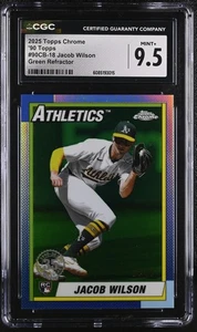 2025 Chrome #90CB-18 Jacob Wilson /99 CGC 9.5 - Bild 1 von 2