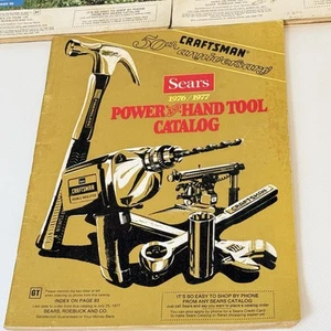Vtg Sears 1976 1977 Farm & Ranch Power & Handtool Catalog Lot of 3 - Picture 1 of 19