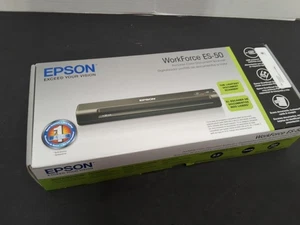 Epson ES-50 WorkForce Portable Document Scanner - Black - Picture 1 of 7