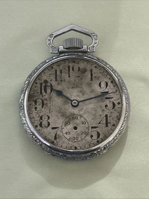 Illinois Pocket Watch-Kay Jewelry- 16s, 17J, Grade 305 - Image 1 of 4