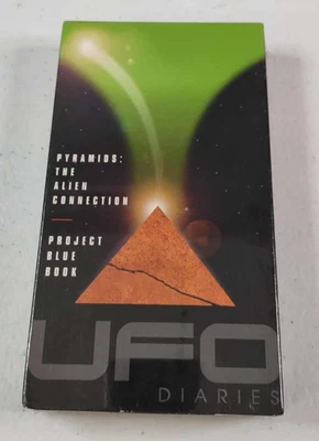 UFO Diaries Volume 6 (VHS, 2000) Pyramids Alien Connection & Project Blue Book - Image 1 of 2