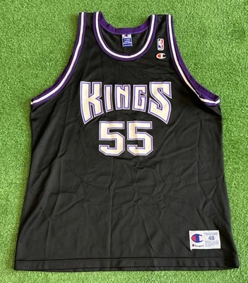 Camiseta Sacramento Kings NBA Jason Williams Campeón Talla XL Auténtica Negra Rara Foto 1 de 4