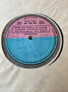 HANDEL - MESSIAH EXCERPTS = TEST PRESSING 2 X ONE SINGLE SIDED RECORDS - Imagen 1 de 5