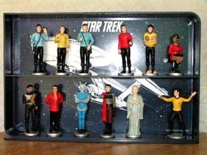 1991 Star Trek Danbury neuwertig Keramikfigur Sammlung von 12 w Display - Bild 1 von 3