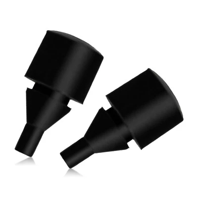 2x Black Rubber Fuel Tank Door Bumper for Cadillac Chevrolet Silverado 15283098 - Image 1 of 4