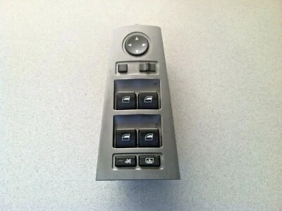 2005-2008 BMW 750i 750Li E65 E66 ~ LEFT FRONT DOOR MASTER SWITCH ~ OEM PART - Image 1 of 3