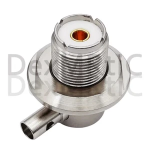 Conector RF Jack hembra UHF SO-239 1 pieza ángulo recto para cable RG142 RG58 NUEVO - Imagen 1 de 6