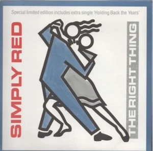 SIMPLY RED - The Right Thing - Limited Double Pack -2x7'' Pic - New - Imagen 1 de 4