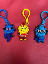 American Heart Association Kids Heart Challenge Heart Hero's Monsters Key Chains