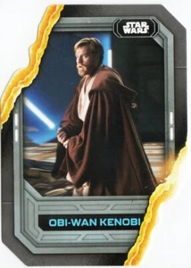 Star Wars Flagship 2023 Topps Lightsaber Stylings Die-Cut LS-4 Obi-Wan Kenobi - Picture 1 of 1