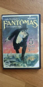 Fantomas Serie 1913 (DVD Set aus USA) Louis Feuillade Kino Lorber Stummfilm - Bild 1 von 4