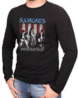 RAMONES HEY HO LET´S GO Rock Music Schwarze T-Shirt Langarmshirts  -930 -LA