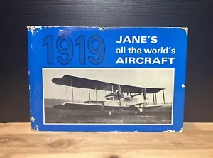 Jane’s All The World's Aircraft 1919 Hardcover Book - Picture 1 of 8