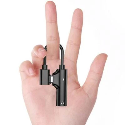 Adattatore splitter per ricarica rapida USB-C tipo C a jack da 3,5 mm per c L1B3 - Immagine 1 di 4