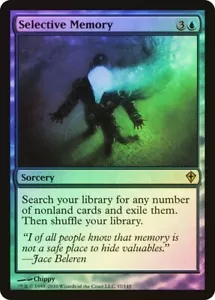 Selective Memory Foil x1 Worldwake MTG Magic the Gathering Blue Sorcery Card - Picture 1 of 1