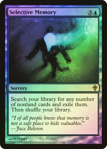Selective Memory Foil x1 Worldwake MTG Magic the Gathering Blue Sorcery Card - Image 1 of 1