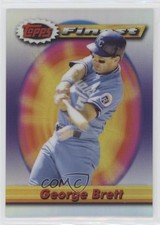 2021 Topps Finest Flashbacks Refractor George Brett SP #205 HOF