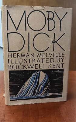 Moby Dick by Herman Melville HC First Modern Library Edition 1982 w/ Dust Cover Foto 1 de 4