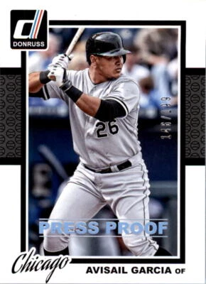 2014 Donruss Press Proofs Silver #278 Avisail Garcia/199 - NM-MT - Image 1 of 2