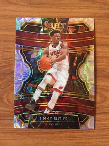 2019-20 Panini Select #64 Jimmy Butler Concourse Level Silver Scope Prizm SP - Foto 1 di 2