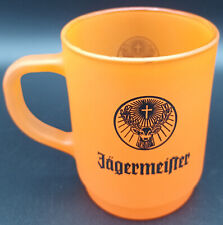 Jägermeister Tasse Kaffeebecher Henkel Tasse orange Geweih kultig