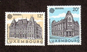 Oficinas de correos Europa Luxemburgo #833-34 MNH 1990 - Imagen 1 de 1