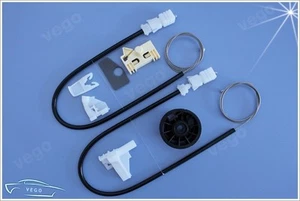 für RENAULT CLIO 2 FENSTERHEBER REPARATUR KOMPLETT SET VORNE LINKS 2/3 TÜRIG - Bild 1 von 1