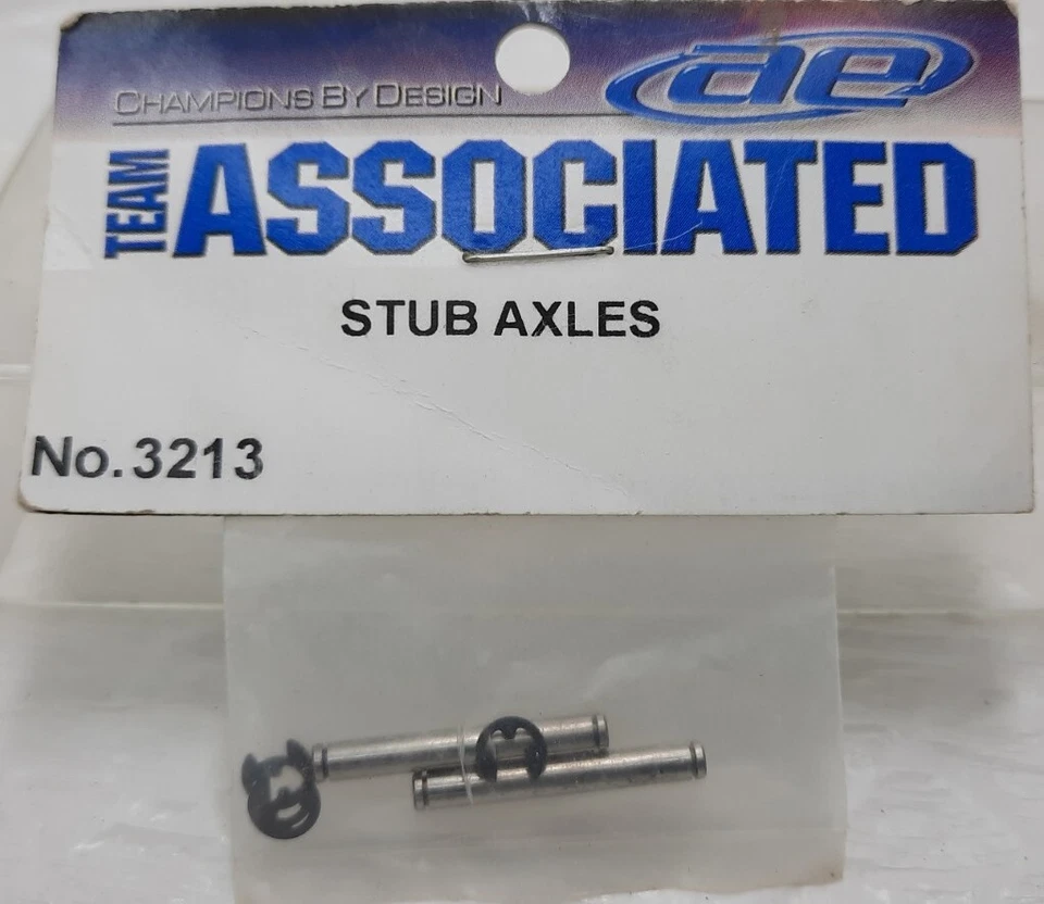 Team Associated 3213 Stub Axles RC12 RC10L RC12E Bolink RC12L Pan Car RC Part - Image 1 of 1