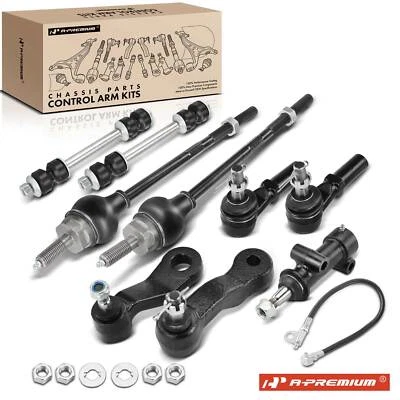 A-Premium 9x Front Sway Bar Link Kit Tie Rod End for Chevy Express GMC Savana - Image 1 of 4