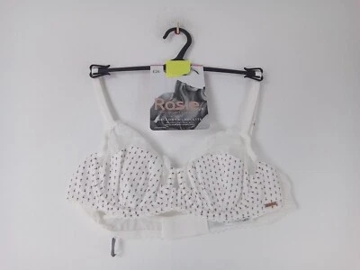 M&S Rosie Bra Cream Lace Balcony Silhouette Underwired Non Padded NWOT F2 - Image 1 of 4