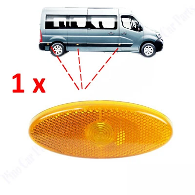 Renault Master Orange Side Marker Light Lamp Cover Lens Indicator Repeater Amber - image 1 of 4