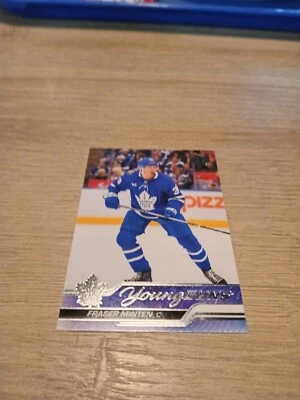 2023-24 Upper Deck Series 2 Young Guns Fraser Minten Toronto Maple Leafs  - Image 1 of 2