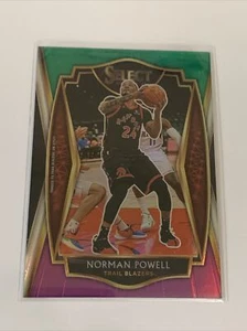 Norman Powell Premier Level Green White Purple Prizm #147 2020-21 Panini Select - Bild 1 von 2